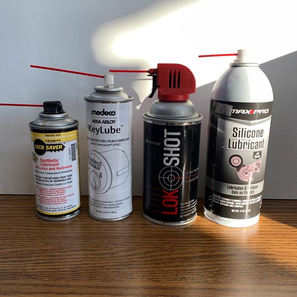 key lubrication sprays